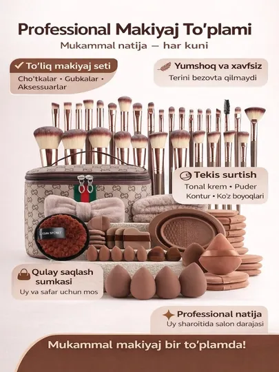 Luxury Beauty Set – полный комплект для макияжа