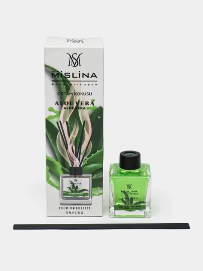 Освежитель воздуха Mislina, для дома, автомобиля и офиса, Aloe Vera, 110 мл