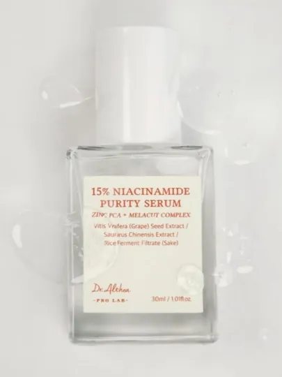 Отбеливающая сыворотка с ниацинамидом и цинком Dr. Althea 15% Niacinamide Serum, 30 мл