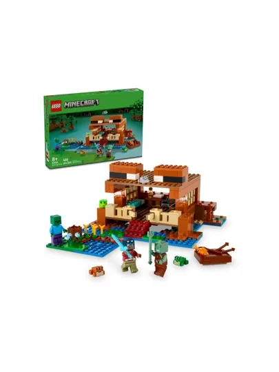 LEGO Minecraft 21256 Дом лягушки — 400 деталей, 8+