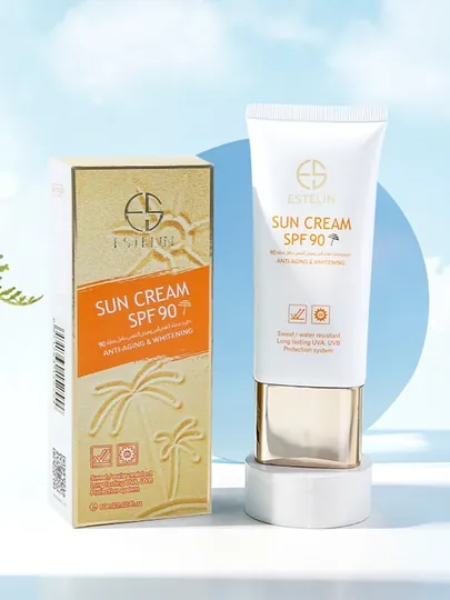 Солнцезащитный крем ESTELIN SPF 90 PA+++, 60 мл