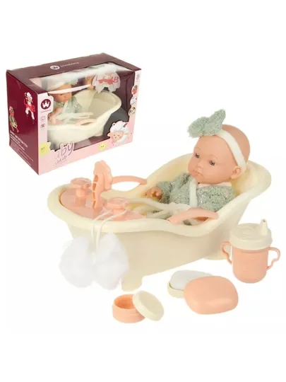 Кукла с ванночкой и аксессуарами | Baby Bathtub | 3+