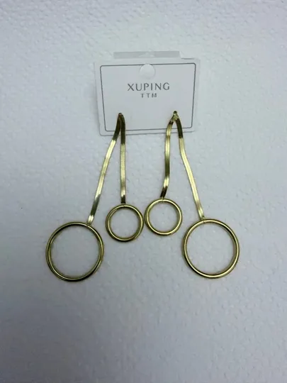 XUPING Женские серьги, бижутерия — YAG0NA-0000033-БЕЖЕВ
