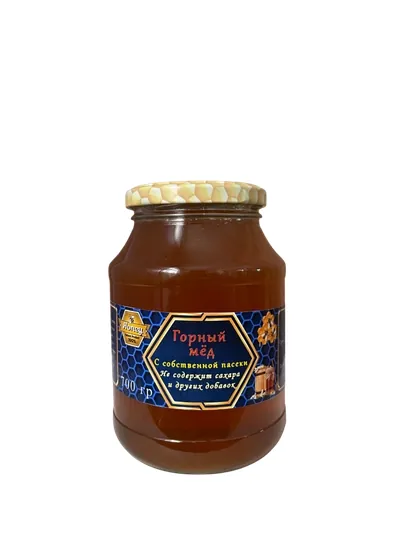 Натуральный Горный Мёд 700 гр/400 гр/1кг — BEEKEEP-GORJID-700