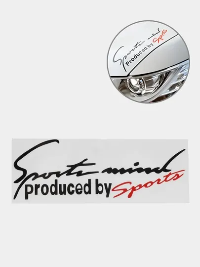 Наклейка на авто SPORT