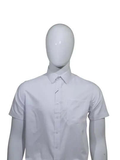 Рубашка мужская — CANSO-RUB1593-МОЛОЧ-6XL