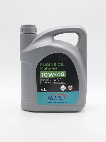 Моторное масло SAE 10W-40, ACEA A3/B3, 4 литр