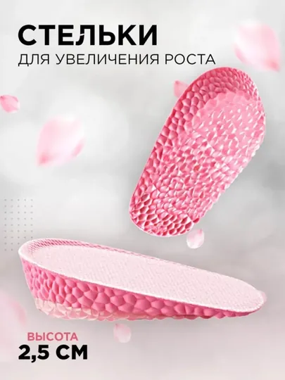Силиконовые подпяточники ортопедические для обуви, при пяточной шпоре — TRENDY-00683-АМЕТИС