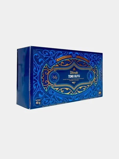 Подарочный чайный набор Dilmah Gentleman’s Tea Gift Pack, 20×2г, 40г