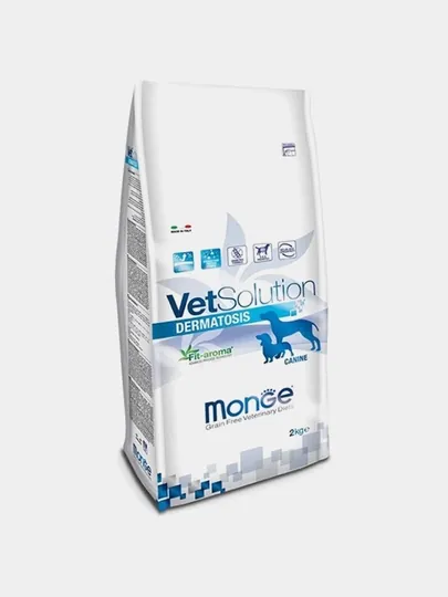 Сухой корм Monge VetSolution Dermatosis для собак при проблемах с кожей