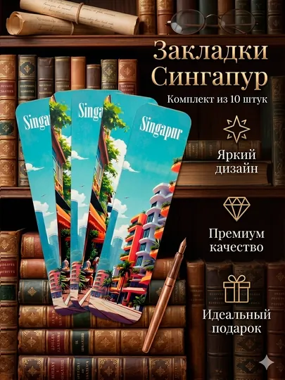 До 60 шт, книжные закладки для книг с городами для учебы тетради в подарок коллекционные