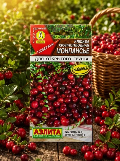 Клюква крупноплодная Монпансье