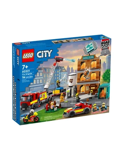 Конструктор LEGO City Пожарная команда 60321, 766 деталей