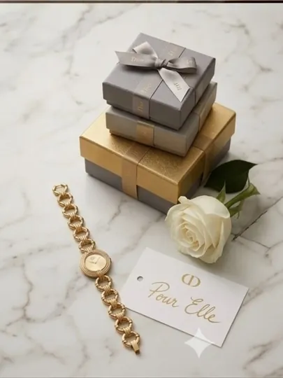 Женские часы-браслет Dior
