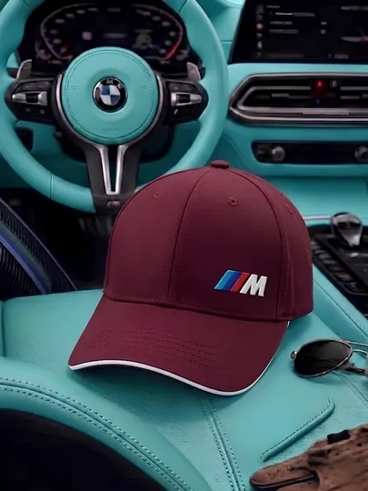 Унисекс кепка с логотипом BMW M, бейсболка, спортивный стиль, универсальный размер