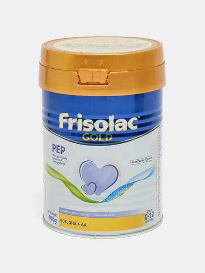 Детская смесь Frisolac Gold Pep с 0 до 12 месяцев