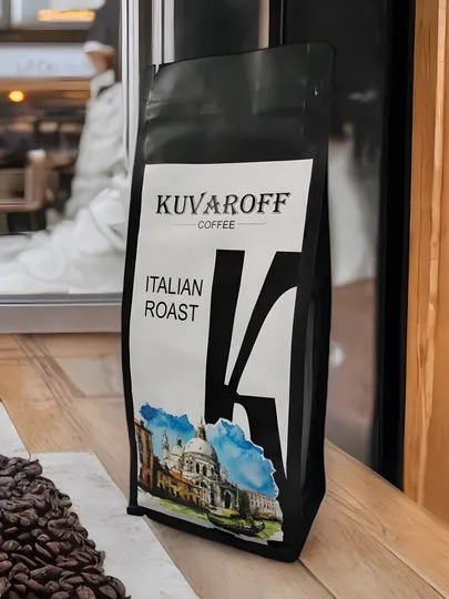 Зерновой кофе KUVAROFF Italian Roast 1 кг
