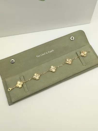 Браслеты для женщин и девушек Van Cleef, не меняет цвет и не темнеет