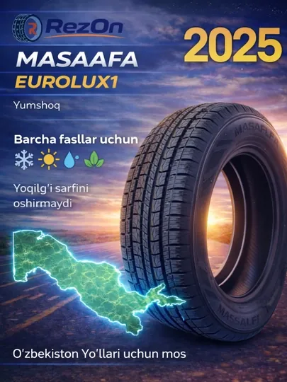 Шины MASAAFA EUROLUX1, всесезонные, автомобильные баллоны