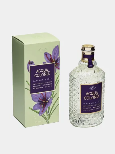 Духи 4711 ACQUA COLONIA RELAXING-SAFFRON & IRIS unisex oдеколон, 170 мл