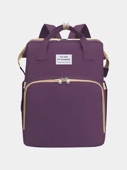 Трансформер рюкзак-кроватка 🎒 для мамы и малыша, складной и удобный для прогулок
