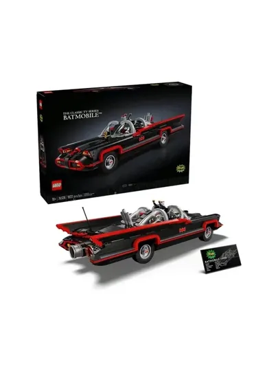 Конструктор LEGO DC 76328 Бэтмобиль из классического сериала, 1822 детали