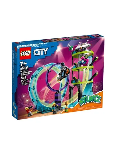 Конструктор LEGO City Главное каскадёрское испытание 60361, 385 деталей