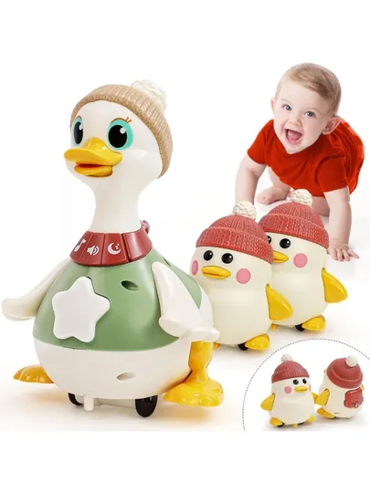 Развивающая игрушка HOLA — Уточки Waddling Duck Family