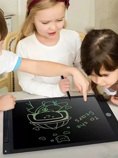 Детский графический LCD планшет для рисования, электронная доска, 8.5", 12 * 16.5 см