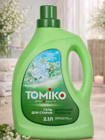 Гель для стирки Tomiko Весенний ландыш, 2,1 литр