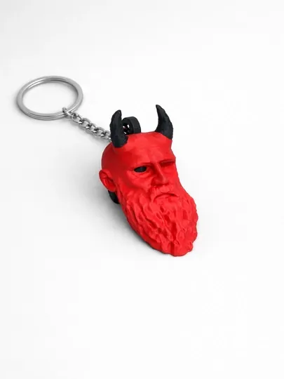 Брелок “Mimir’s Head” в виде головы викинга
