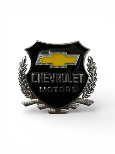 Декоративные металлические эмблемы и логотипы для автомобилей GT-R, RS, Porsche, Chevrolet — KKNMAX7-LOGONIKIL-ЧЕРН