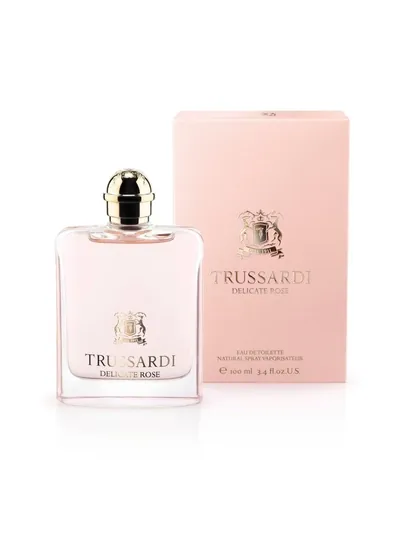 TRUSSARDI DELICATE ROSE 100 мл, Eau de Toilette, для женщин, Италия 🇮🇹