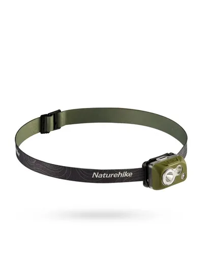 Фонарь Naturehike Outdoor Headlight, налобный, зелёный, 5.77×3.23×3.08 см